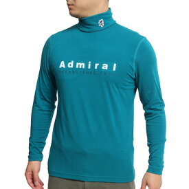 【6万円以上6,000円OFFクーポン 4/24 20時から28h限定】アドミラル ゴルフ（Admiral GOLF）（メンズ）ゴルフウェア スエード タートルネックシャツ ADMA296-BGRN