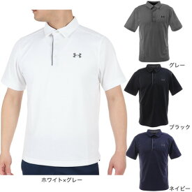 アンダーアーマー（UNDER ARMOUR）（メンズ）ゴルフウェア ポロシャツ メンズ テックポロシャツ 1290140