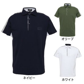 トランスコンチネンツ（TRANS CONTINENTS）（メンズ）ゴルフウェア 半袖ポロシャツ 23STRX01