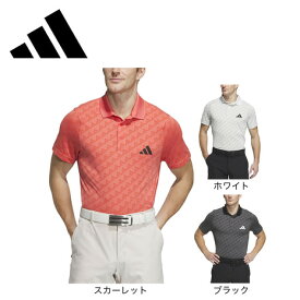 アディダス（adidas）（メンズ）ゴルフウェア 半袖 吸汗速乾 HEAT.RDY BOSジャガードポロシャツ IKJ53