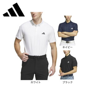 【11/11 1:59まで さらに最大P10倍】アディダス（adidas）（メンズ）ゴルフウェア 半袖 吸汗速乾 HEAT. RDY デボスグラフィックシャツ IKK74