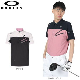 【11/11 1:59まで さらに最大P10倍】オークリー（OAKLEY）（メンズ）ゴルフウェア 接触冷感 SKULL COOL STR. SMOOTH 半袖シャツ FOA406427
