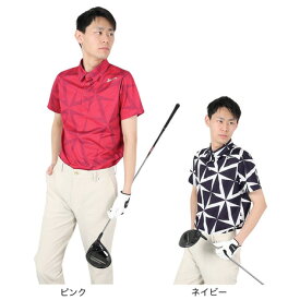 スリクソン（SRIXON）（メンズ）ゴルフウェア 半袖 松山プロ共同開発 ウインドミルプリントシャツ RGMXJA01
