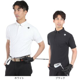 デサントゴルフ（DESCENTEGOLF）（メンズ）ゴルフウェア 吸汗速乾 BASIC SERIES 半袖シャツ DGMXJA05