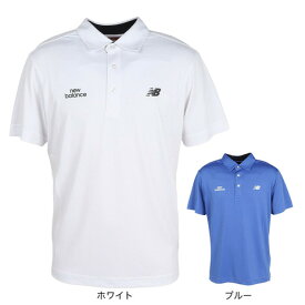 ニューバランス（new balance）（メンズ）ゴルフウェア 半袖 COLLAR シャツ 012-6168014