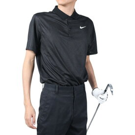 ナイキ（NIKE）（メンズ）ゴルフウェア 半袖 ドライフィット ビクトリー+ ゴルフポロシャツ FD5832-010