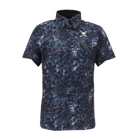【最大1万Pバック エントリー＆抽選 10/18限定】オークリー（OAKLEY）（メンズ）ゴルフウェア スカル ABSTRACT 半袖ポロシャツ FOA409086