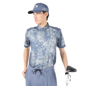 【11/16 23:59まで 全商品最大P10倍要エントリー】オークリー（OAKLEY）（メンズ）ゴルフウェア 半袖 吸汗速乾 接触冷感 STALWART PAIS シャツ FOA406771
