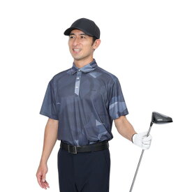 【最大1万Pバック エントリー＆抽選 11/18限定】パフォーマンスギア（PG）（メンズ）ゴルフウェア 吸汗速乾 接触冷感 Marble 半袖ポロシャツ 403PG4SDD0002