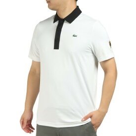 【1,500円OFFクーポン 5/30限定 2万円以上購入】ラコステ（LACOSTE）（メンズ）ゴルフウェア プレジデンツカップインターナショナルチーム プレーンポロシャツ DH8193L-AU8