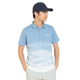 キャロウェイ（CALLAWAY）（メンズ）ゴルフウェア 接触冷感 −3℃裏クール 半袖 ポロシャツ C25134124