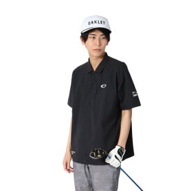オークリー（OAKLEY）（メンズ）ゴルフウェア 吸汗速乾 接触冷感 STALWART COOL WV 半袖シャツ FOA407843