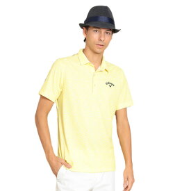 【10％クーポン！12/11 23:59まで】キャロウェイ（CALLAWAY）（メンズ）ゴルフウェア 接触冷感 半袖ポロシャツ C24134124