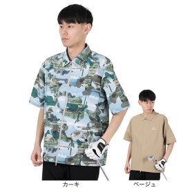 ピン（PING）（メンズ）ゴルフウェア シアサッカー 半袖フルジップシャツ 621-5111301