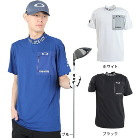 【6万円以上6,000円OFFクーポン 4/24 20時から28h限定】オークリー（OAKLEY）（メンズ）ゴルフウェア 吸汗 速乾 接触冷感 STALWART HYB 半袖ハイネック FOA405351