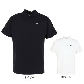 ROSASEN（メンズ）ゴルフウェア 半袖 A-Line モックネックロゴTシャツ 047-29941