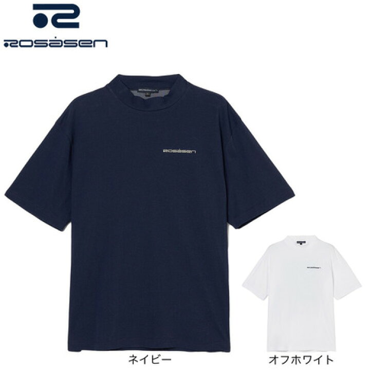 楽天市場】ROSASEN（メンズ）ゴルフウェア 吸水速乾 クール天竺半袖 