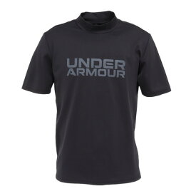 【最大1万Pバック エントリー＆抽選 10/18限定】アンダーアーマー（UNDER ARMOUR）（メンズ）ゴルフ ドライブ クール プロ モックネック 半袖シャツ 6012528