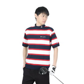 チャンピオン（CHAMPION）（メンズ）ゴルフ 半袖 メンズ モックネックシャツ C3-ZG301 370