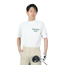 チャンピオン（CHAMPION）（メンズ）ゴルフ 半袖 メンズ モックネックシャツ C3-ZG302 020