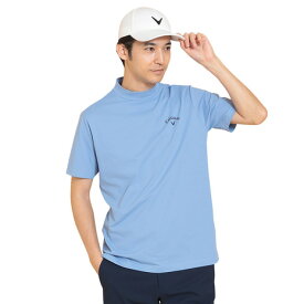 キャロウェイ（CALLAWAY）（メンズ）ゴルフウェア 接触冷感 −3℃裏クール 半袖 モックネックシャツ C25134122