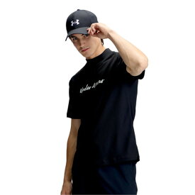 【最大1万Pバック エントリー＆抽選 10/18限定】アンダーアーマー（UNDER ARMOUR）（メンズ）ゴルフウェア 吸汗速乾 半袖モックネックシャツ TEE TO GREEN 6016967