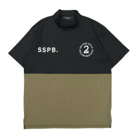 セカンドスタイル（Second Style）（メンズ）ゴルフウェア 接触冷感 ハーフジップ ビッグ半袖モックネック 242223