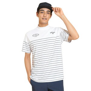 キャロウェイ(CALLAWAY)(メンズ)ゴルフウェア 接触冷感 -3℃裏クール 半袖 モックネックシャツ C25134109