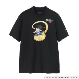 キャロウェイ（CALLAWAY）（メンズ）ゴルフウェア ドラゴンボール 孫悟空プリント 半袖 モックネック C25234152