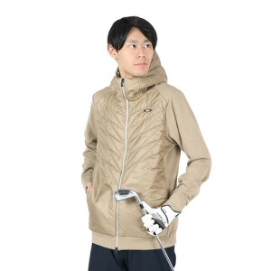 オークリー(OAKLEY)(メンズ)ゴルフウェア 吸汗速乾 フード付き Hybrid Puff Fleece 7.0 ジャケット FOA406912