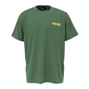 ピン(PING)(メンズ)ゴルフウェア アドエルム ニュージャージ 半袖Tシャツ 621-5164201-180