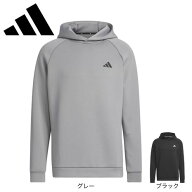 アディダス（adidas）（メンズ）ゴルフウェア エンボスプリント ダンボールニット 長袖 パーカー MKR97-H…