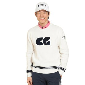 キャロウェイ（CALLAWAY）（メンズ）ゴルフウェア クルーネックニット C24118101-1031