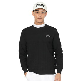 キャロウェイ（CALLAWAY）（メンズ）ゴルフウェア 長袖 クルーネックニット C25218100