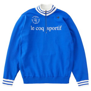 ルコックスポルティフ(lecoqsportif)(メンズ)ゴルフウェア ストレッチフォーサー 長袖 裏地付き防風セーター LG4FST30M