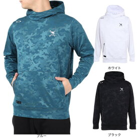 【ポイント最大10倍 5/10限定 エントリー＆対象4店舗買い回り】オークリー（OAKLEY）（メンズ）ゴルフウェア パーカー 吸汗 速乾 Skull Endeavor プルオーバーフーディー FOA405719