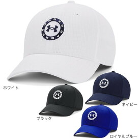 アンダーアーマー（UNDER ARMOUR）（メンズ）ゴルフ 通気 軽量 耐久 速乾 ゴルフキャップ ジョーダンスピース ツアー アジャスタブル ハット 1361544