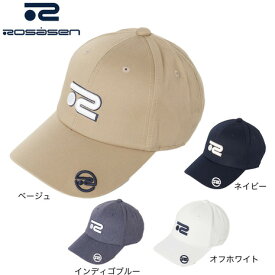 ROSASEN（メンズ）ゴルフ 吸水速乾 帽子 定番ツイルキャップ 046-53231-25SS