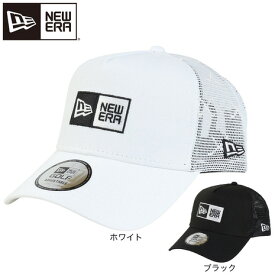 【11/11 1:59まで さらに最大P10倍】ニューエラ（NEW ERA）（メンズ、レディース）ゴルフ 抗菌 キャップ 940 A-Frame トラッカー メッシュ Embroidery ボックスロゴ 14391376 14391378