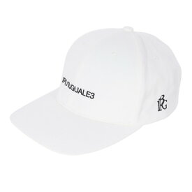 ウノ ピゥ ウノ ウグァーレ トレ（1PIU1UGUALE3）（メンズ）ゴルフ 帽子 7PANEL LOGO キャップ GRG129 WHT