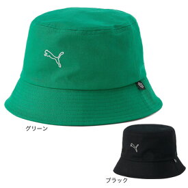 【1,500円OFFクーポン 5/25限定 2万円以上購入】プーマ（PUMA）（メンズ）ゴルフ コットンツイル ミニ キャット バケットハット 025002