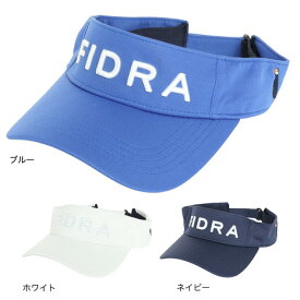 フィドラ（FIDRA）（メンズ）ゴルフ 吸汗 速乾 接触冷感 ピンメッシュバイザー FD5PVD02
