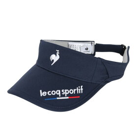 ルコックスポルティフ（lecoqsportif）（メンズ）ゴルフ 定番イヤーカーブサンバイザー LG5SCP51M