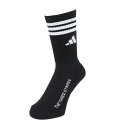 アディダス（adidas）（メンズ）クルー丈 箱入リ クッションソックス KTJ04-JF4652BLK