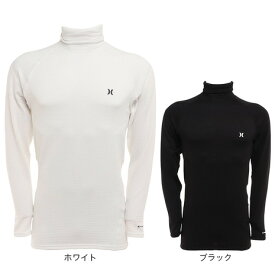 【6万円以上6,000円OFFクーポン 4/20限定】ハーレー（HURLEY）（メンズ）ゴルフウェア 防寒 保温 ワッフル インナー ハイネック 長袖 MIW2200002