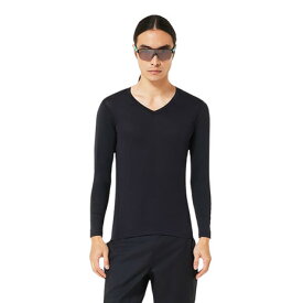 オークリー（OAKLEY）（メンズ）ゴルフウェア インナー 長袖 吸水速乾 接触冷感 ベースレイヤー Vネックベースレイヤー 5.0 FOA407738
