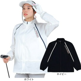 【11/11 1:59まで さらに最大P10倍】クランク（CLUNK）（レディース）ゴルフウェア アウター ウエストシャーリングブルゾン CL5RUY01