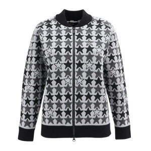 ピン(PING)(レディース)ゴルフウェア USA総柄 裏地付きニットブルゾン 622-2270008-022
