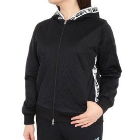 ニューバランス（new balance）（レディース）ゴルフウェア アウター 保温 防風 パーカー QUILTED フルジップフーディー 012-3220503