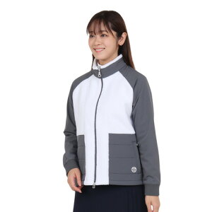 トミーアーマー(Tommy Armour)(レディース)ゴルフウェア アウター 撥水 ボアフリース フルジップジャケット TANB23F050014